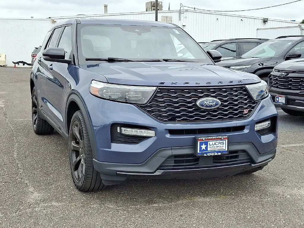 Used 2021 Blue Ford ST image 2