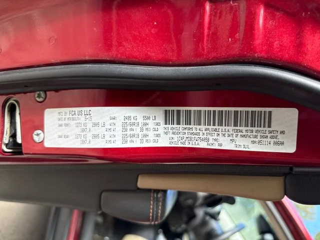 Used 2015 Deep Cherry Red Crystal Pearlcoat Jeep Limited image 16