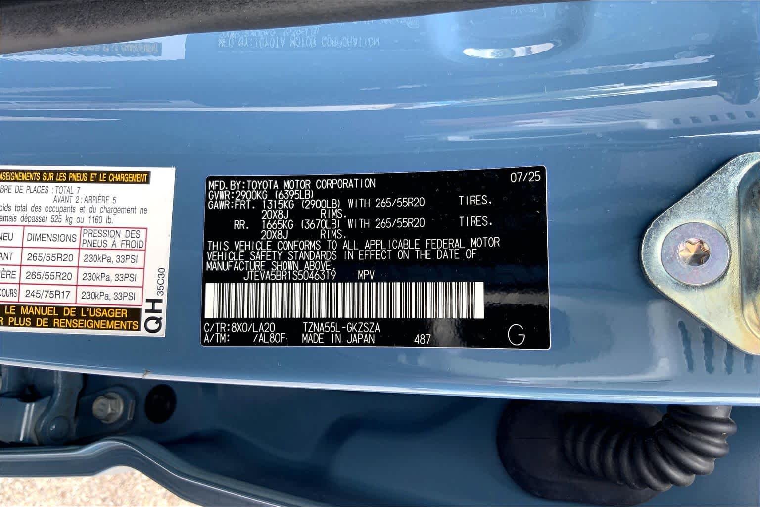 Used 2025 Heritage Blue Toyota Limited image 36