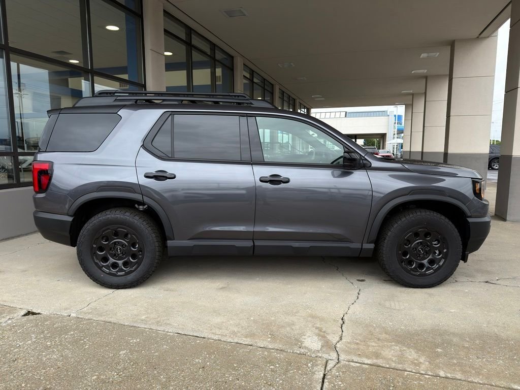 New 2026 Modern Steel Metallic Honda TrailSport Elite Blackout image 6