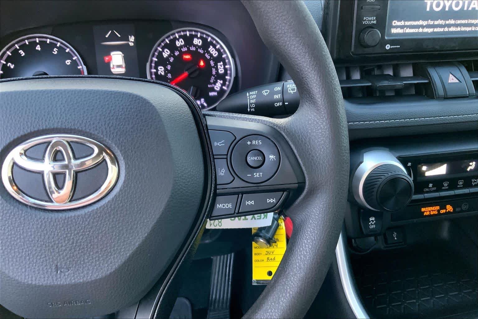 Used 2021 Ruby Flare Pearl Toyota LE image 22