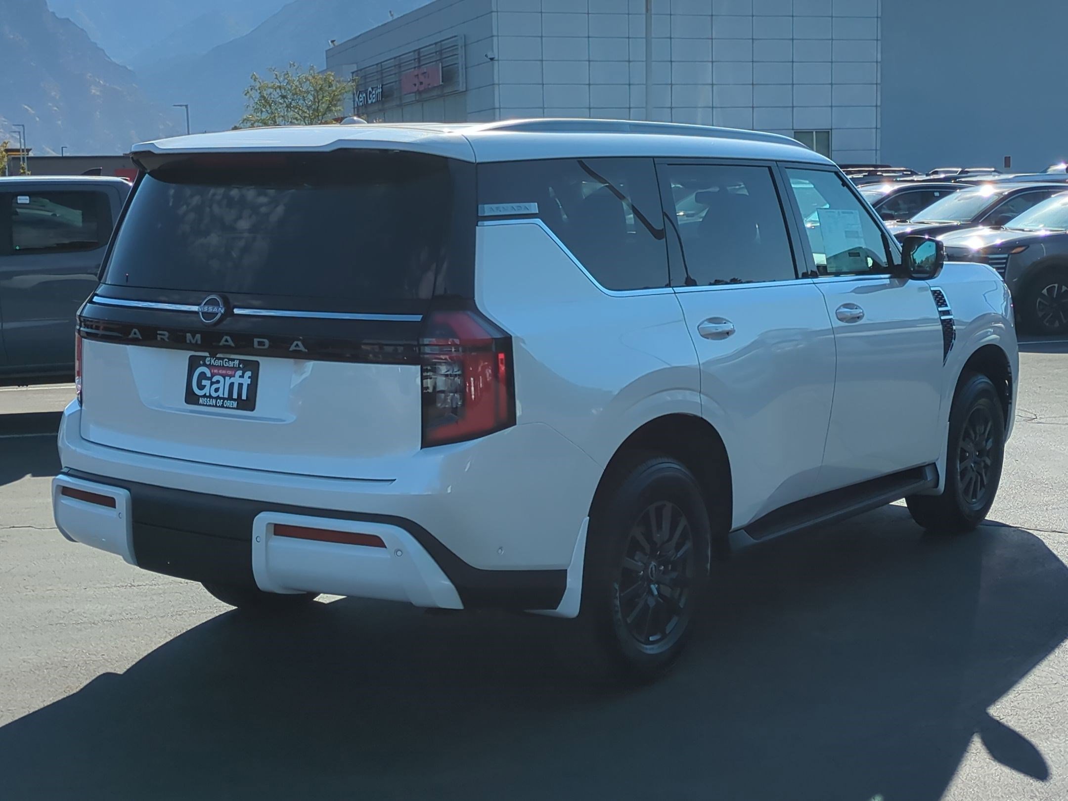 New 2026 Aspen White TriCoat Nissan SV image 3