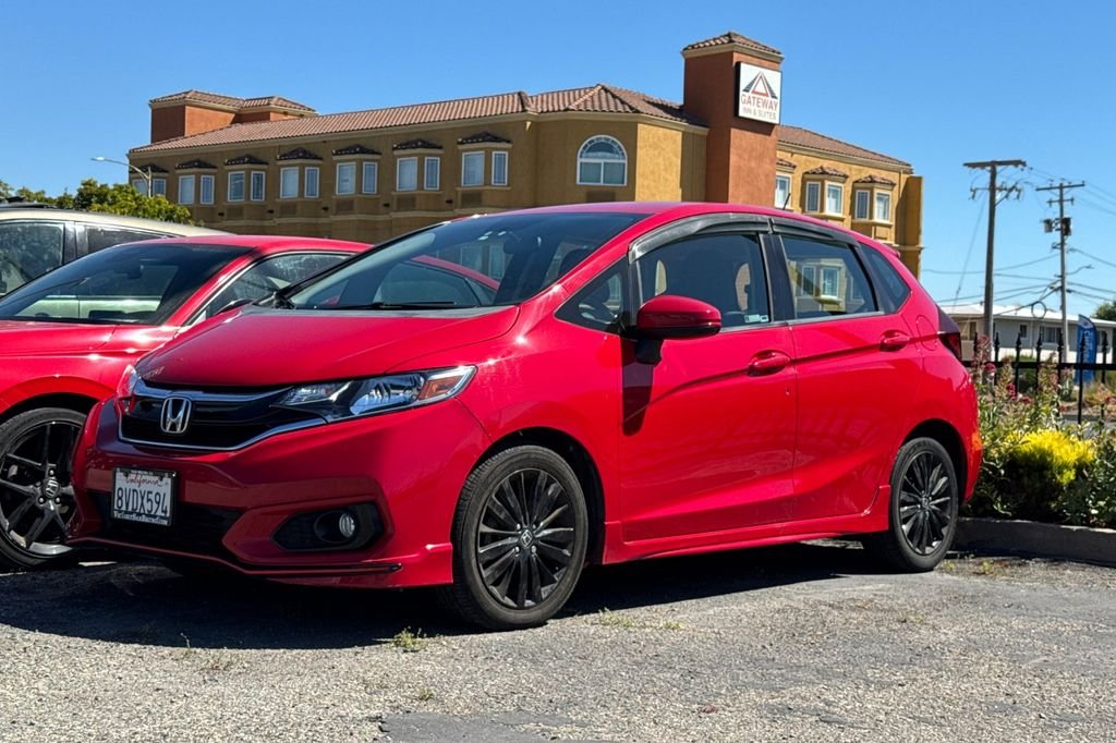 Used 2018 Honda Fit Sport with VIN 3HGGK5H63JM730306 for sale in San Bruno, CA
