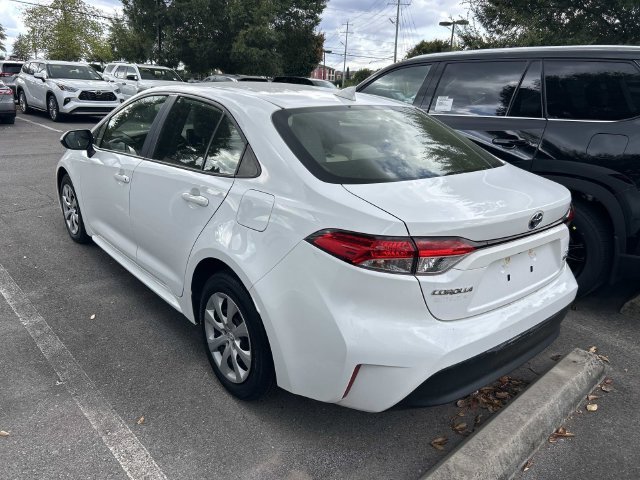 Used 2023 White Toyota LE image 2