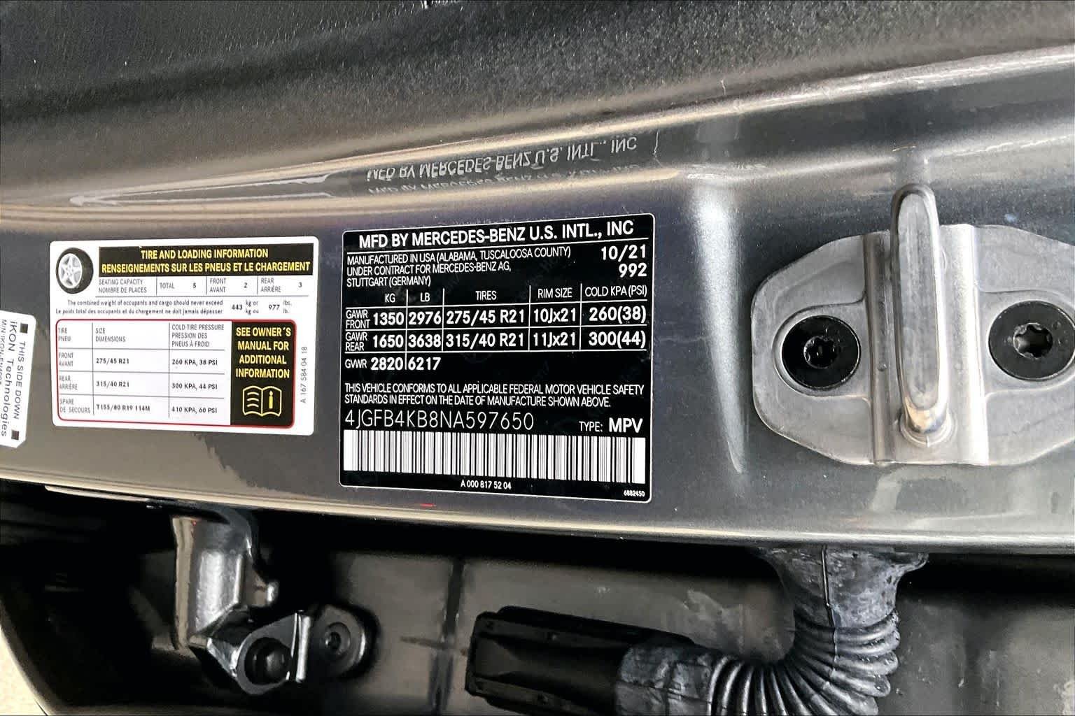 Used 2022 Selenite Grey Metallic Mercedes-Benz GLE 350 image 49