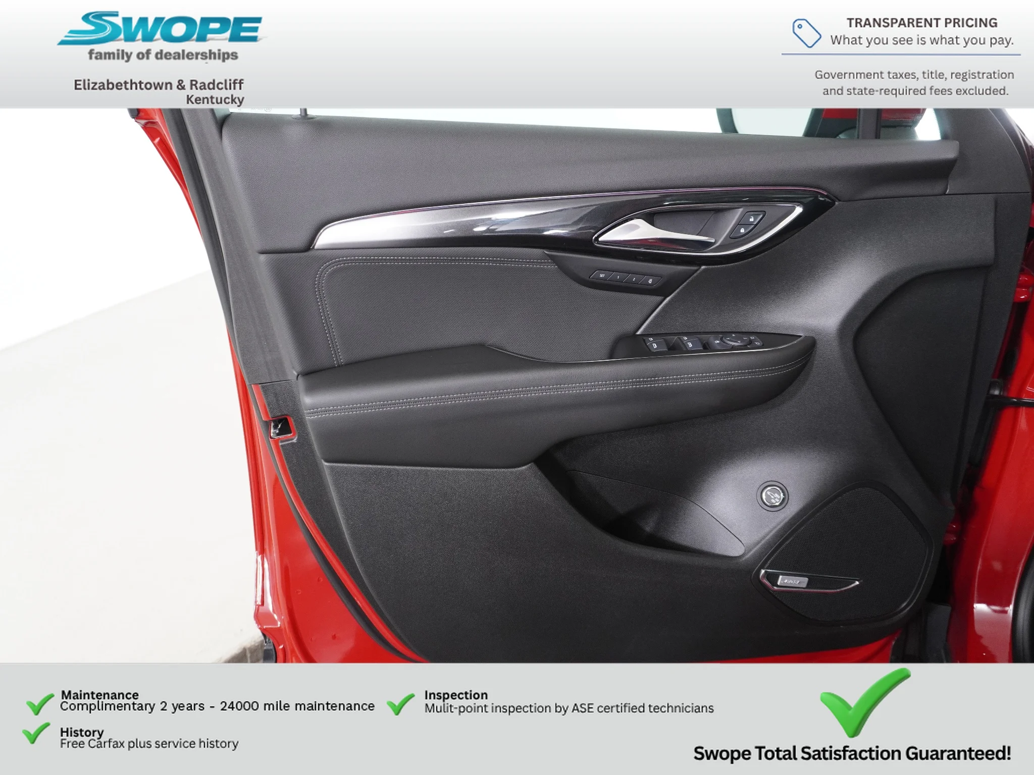 Used 2025 Brilliant Red Buick Preferred image 14