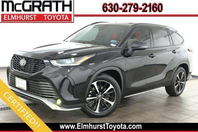 Certified Used 2021 MIDNIGHT BLACK METALLIC Toyota  image 1