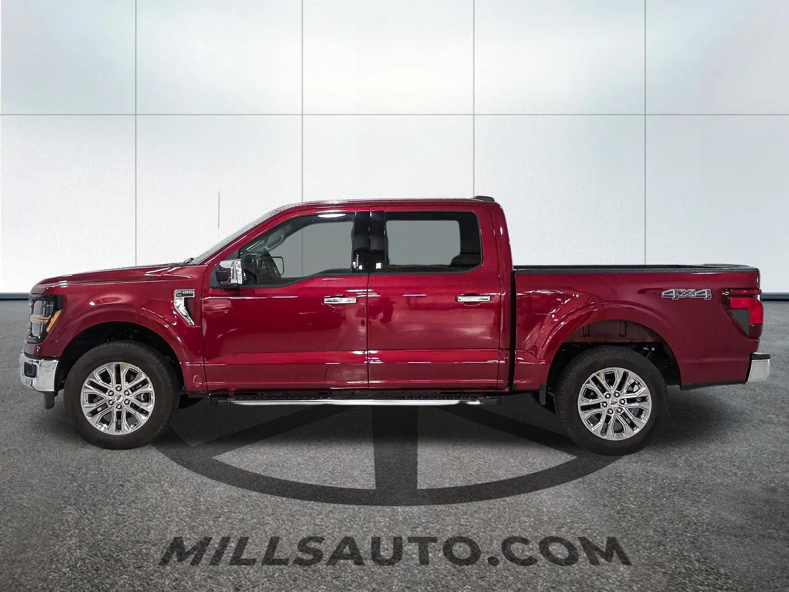 New 2026 Ruby Red Metallic Tinted Clearcoat Ford XLT image 3