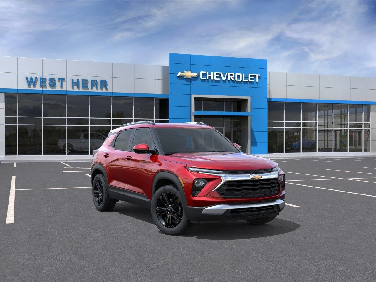 New 2026 Apex Red Chevrolet LT image 1