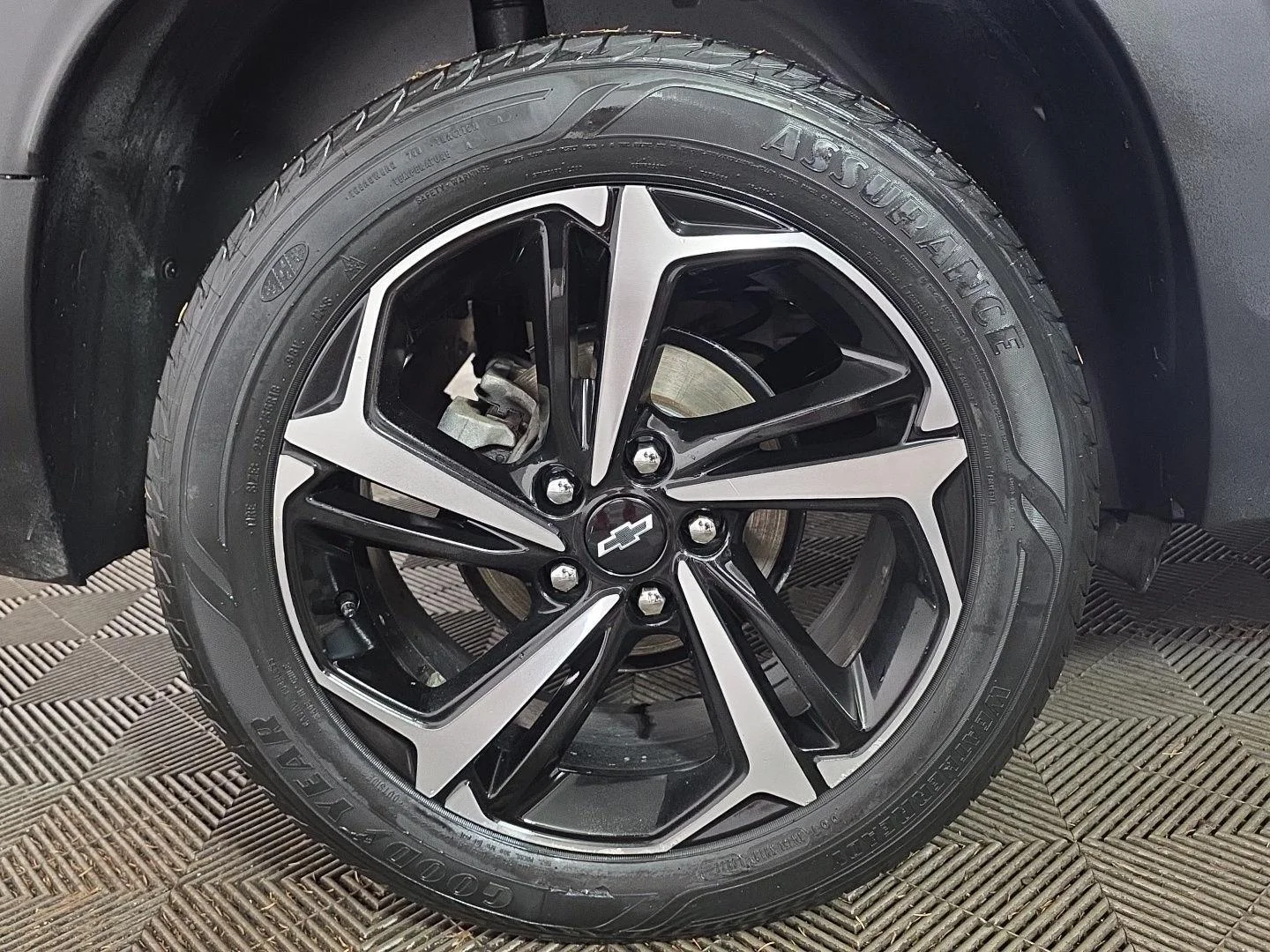 Used 2021 Mosaic Black Metallic Chevrolet RS image 2