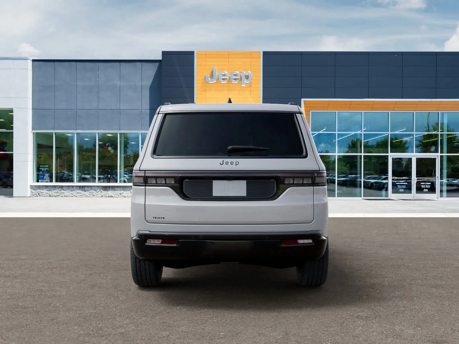 New 2026 Bright White Clear-Coat Exterior Paint Jeep Limited Altitude image 7