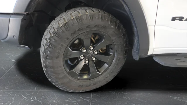 Used 2022 Bright White Clearcoat Ram Rebel image 43