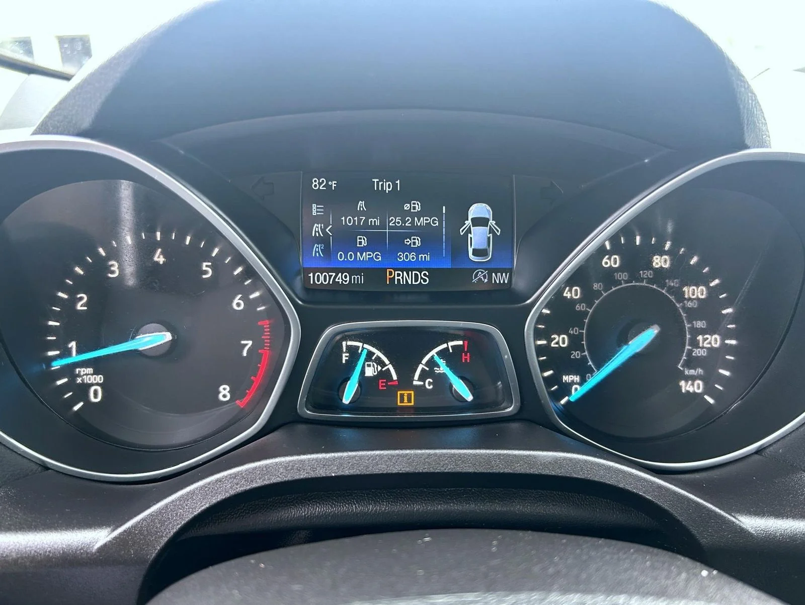 Certified Used 2018 White Ford SE image 14