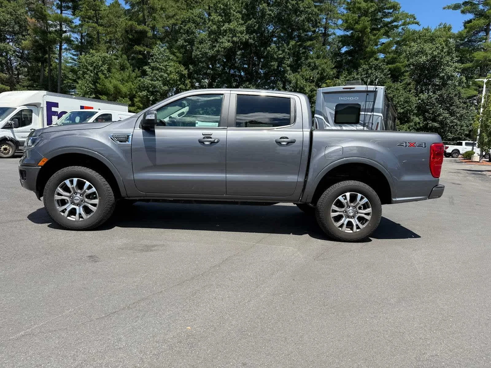 Used 2023 Carbonized Gray Ford LARIAT image 2