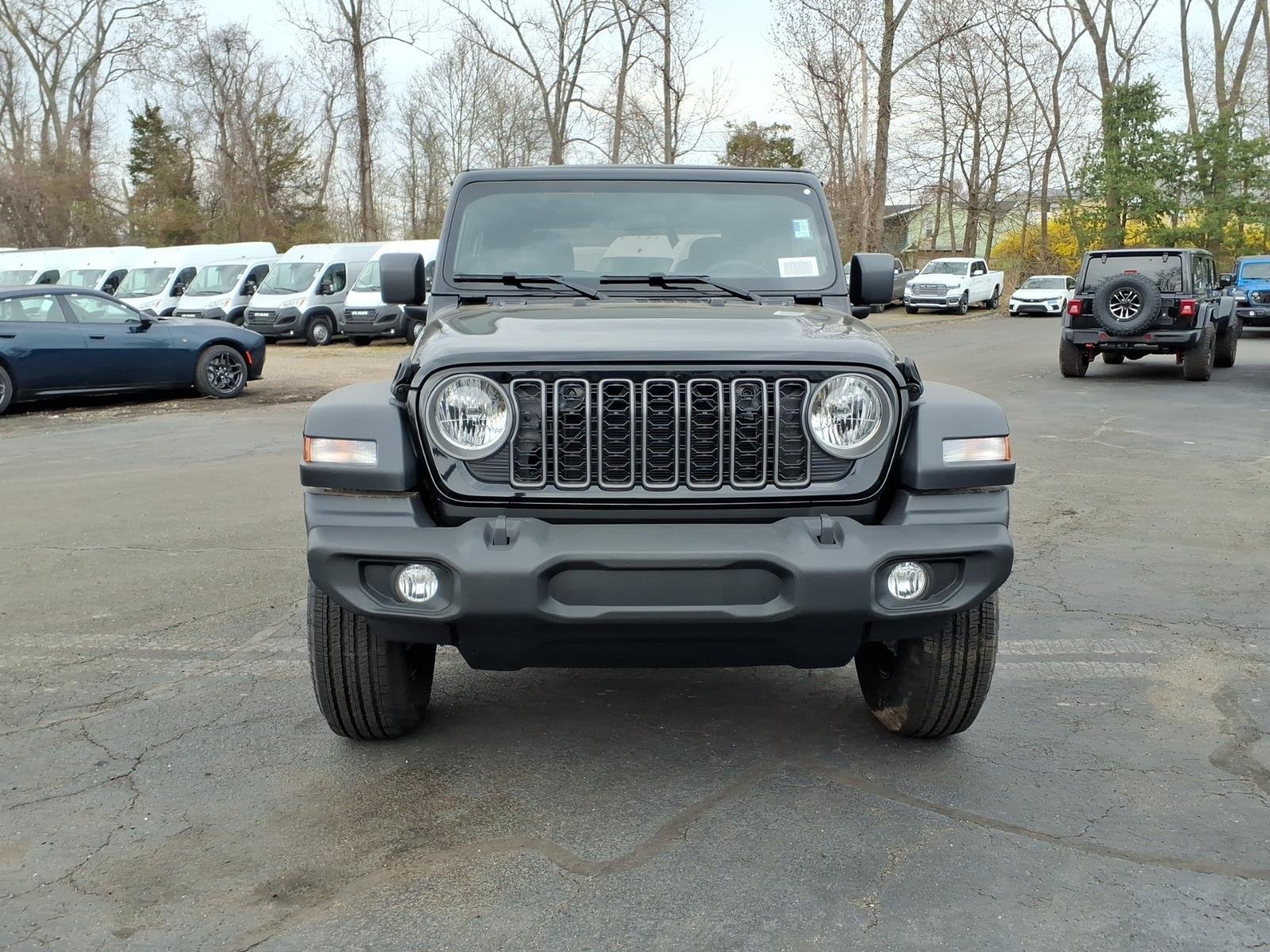 New 2026 Black Clear-Coat Exterior Paint Jeep Sport image 3