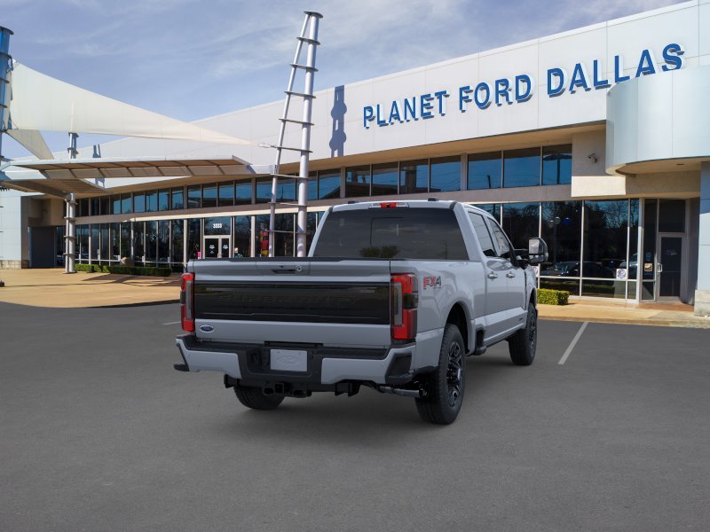 New 2026 Glacier Gray Ford F-350 Platinum image 8