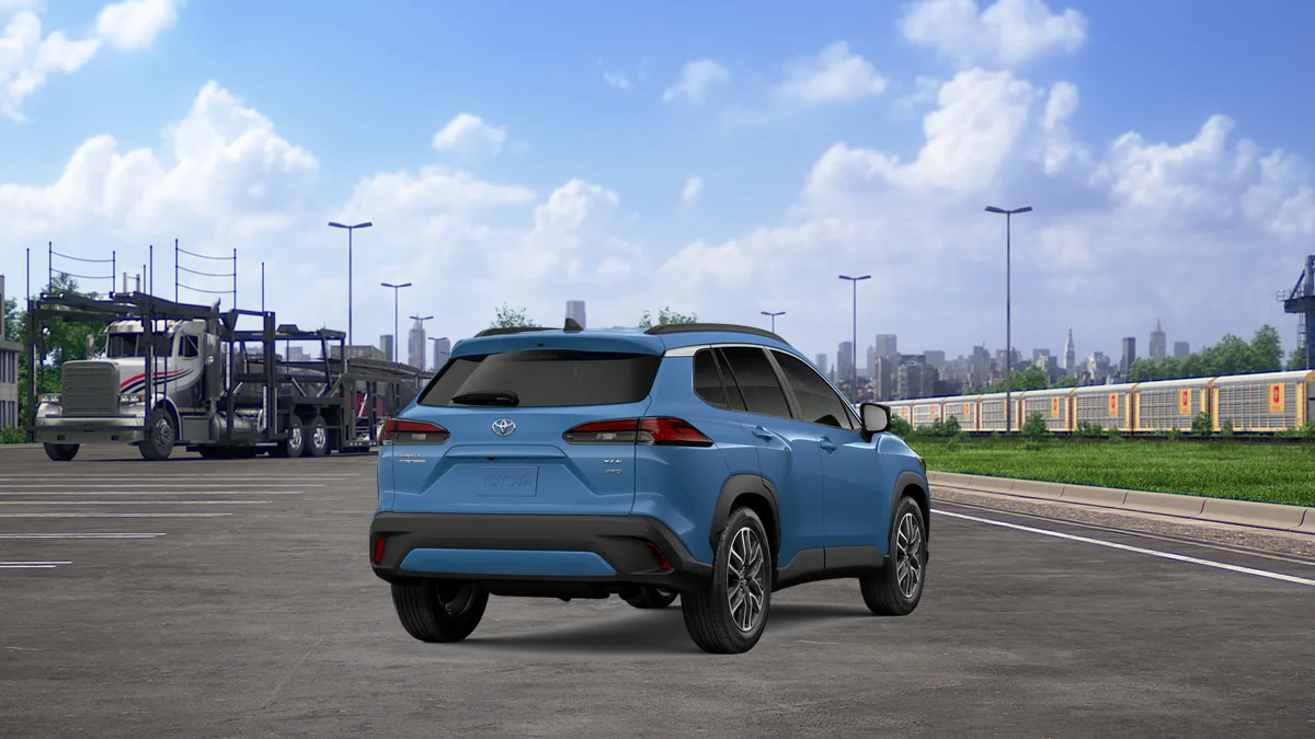 New 2026 Cavalry Blue Toyota XLE image 9