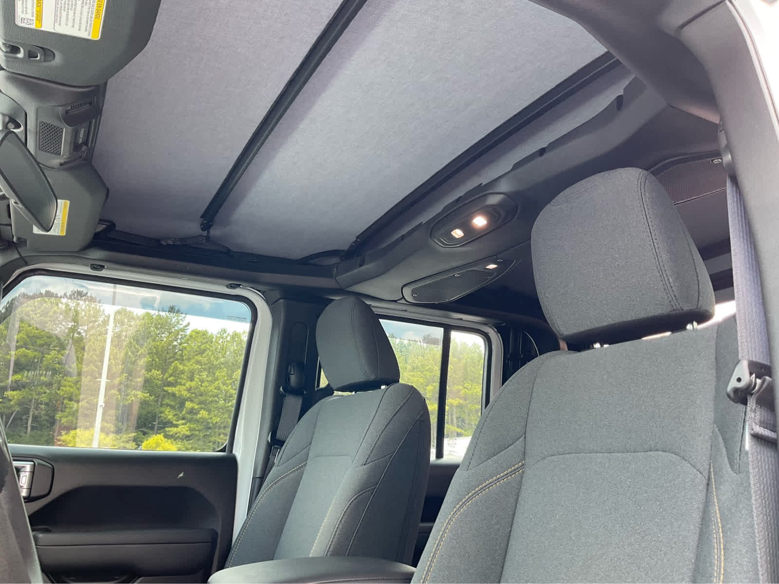 Used 2025 Bright White Clearcoat Jeep Sport image 23