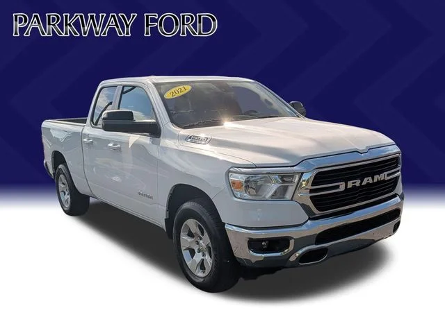 Used 2021 White Ram Big Horn/Lone Star image 3