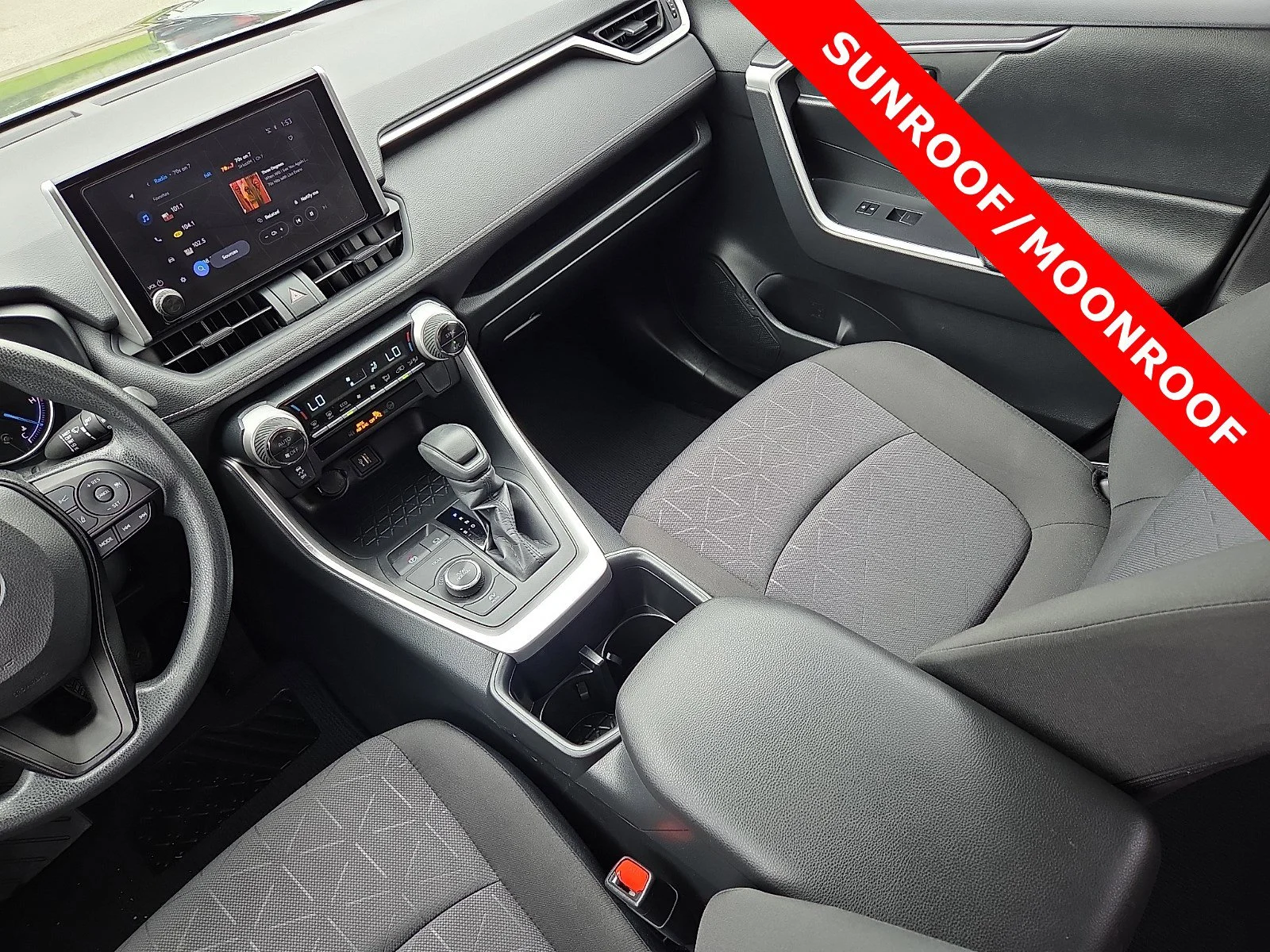 Used 2025 Magnetic Gray Metallic Toyota Hybrid XLE image 12