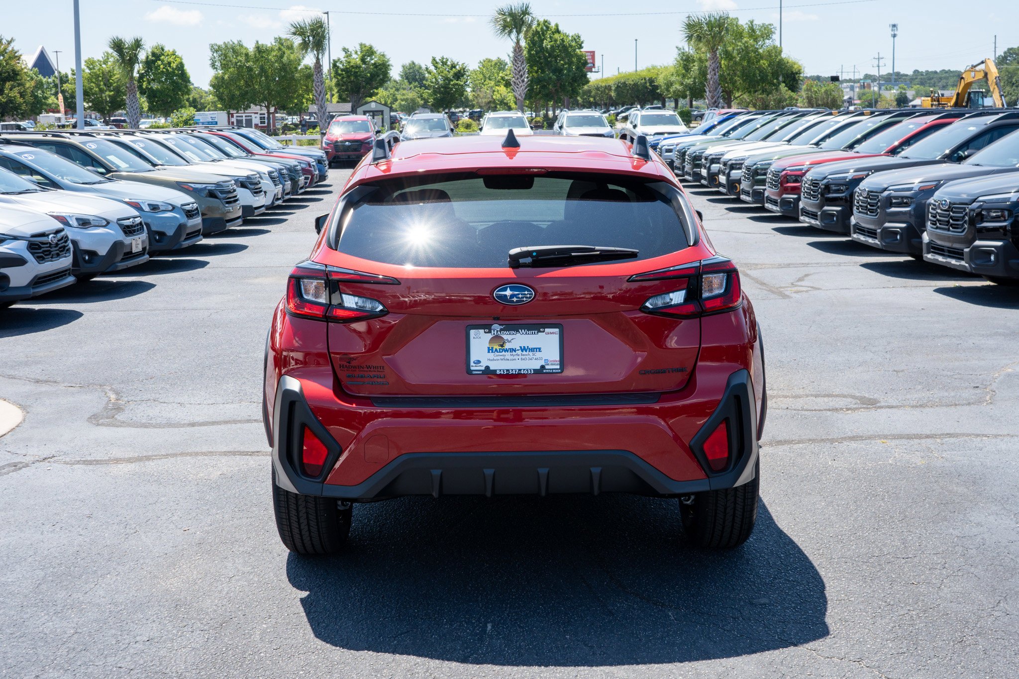 New 2026 LITHIUM RED PEARL Subaru Premium image 4