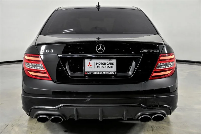 Used 2013 Magnetite Black Metallic Mercedes-Benz C 63 AMG® image 8