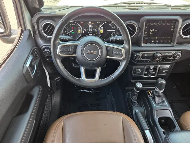 Used 2022 White Jeep Unlimited Sahara 4xe image 13