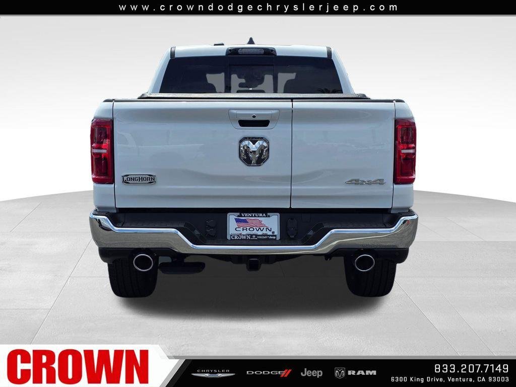 New 2026 Bright White Clear-Coat Exterior Paint RAM Limited Longhorn image 6