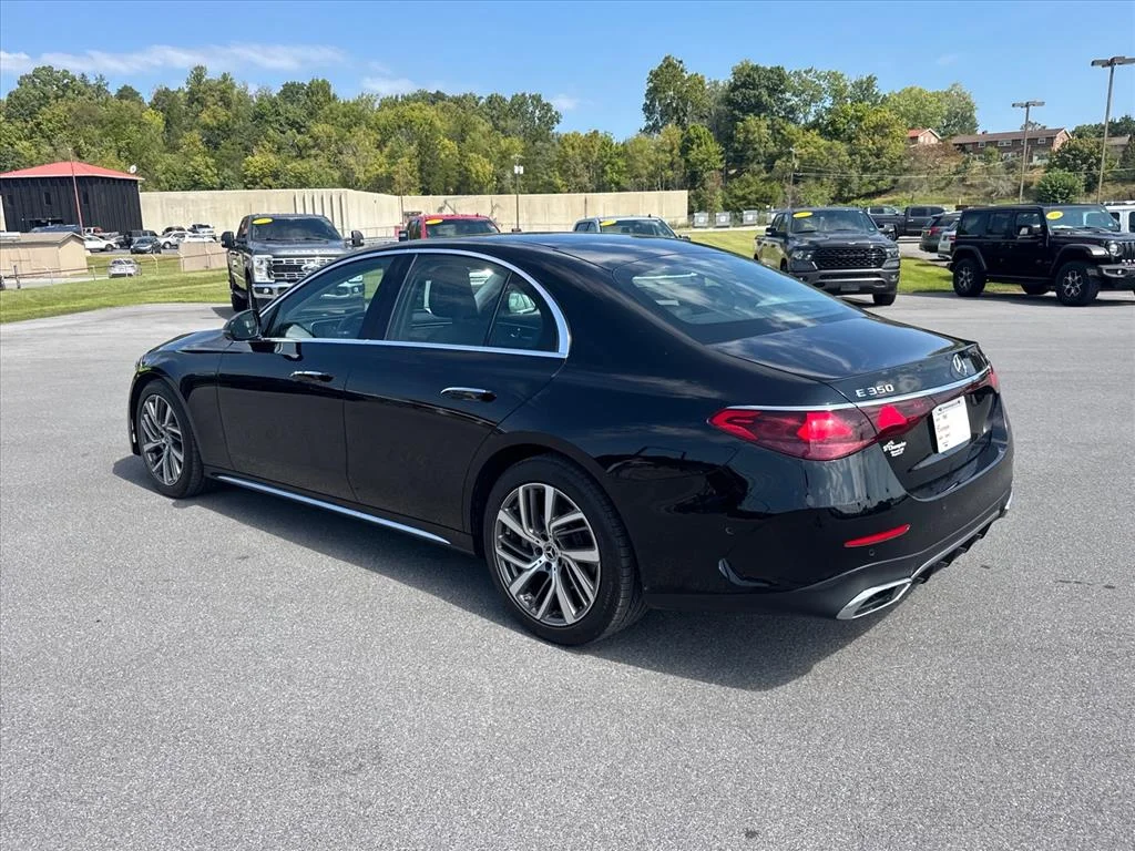 Used 2024 Black 040 Mercedes-Benz E 350 4MATIC® image 3