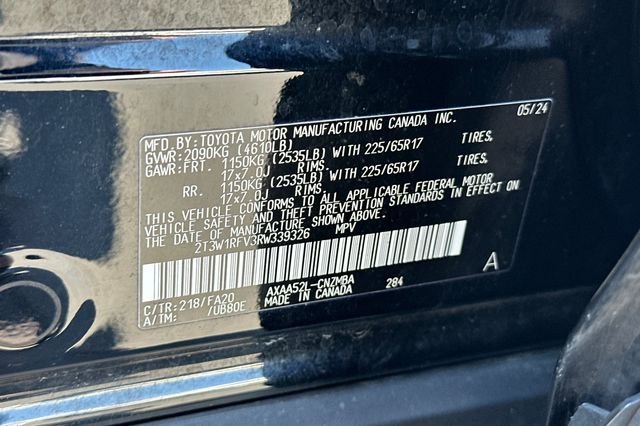 Used 2024 Black Toyota XLE image 32