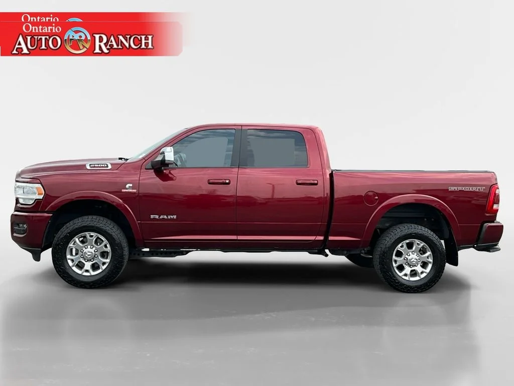 Used 2022 Delmonico Red Pearlcoat Ram Laramie image 2