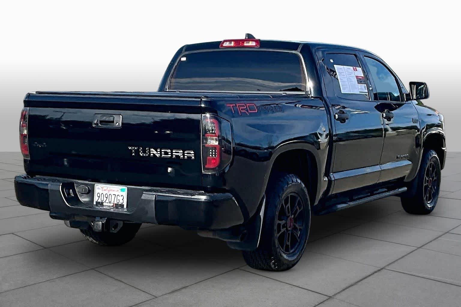 Used 2020 Midnight Black Metallic Toyota TRD Pro image 12