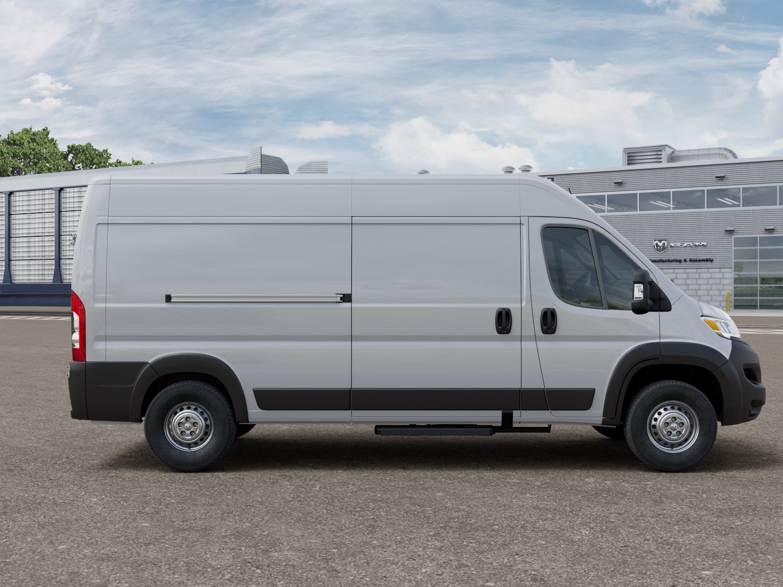New 2026 Bright White Clear-Coat Exterior Paint RAM Tradesman image 12