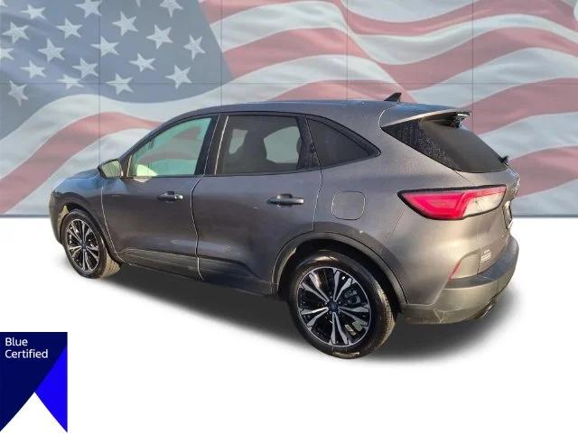 Used 2021 Gray Ford SE image 3