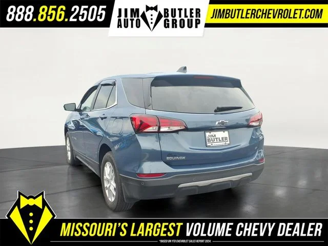 Certified Used 2024 Blue Chevrolet LT image 2