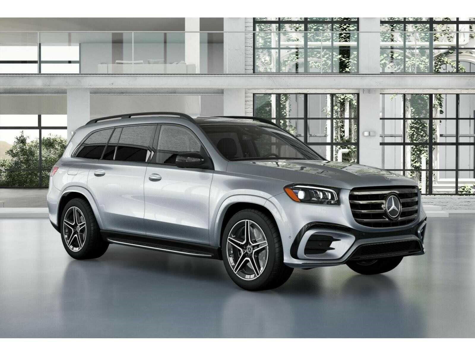 New 2026 Cirrus Silver Metallic Mercedes-Benz GLS 450 4D Sport Utility 4MATIC® image 12