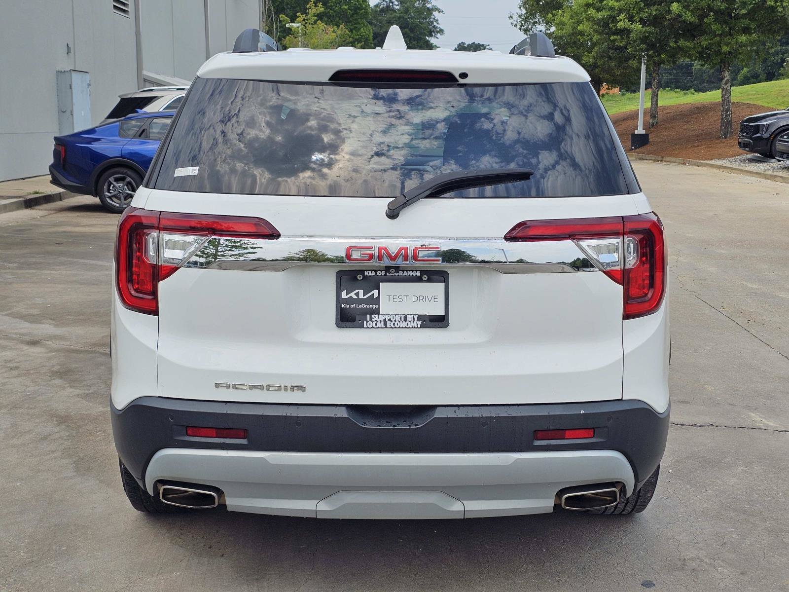 Used 2021 Summit White GMC SLT image 10