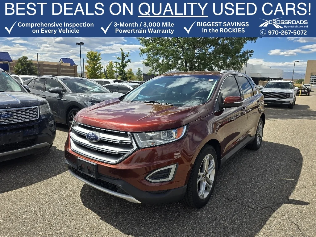 Used 2015 Bronze Fire Metallic Tinted Clearcoat Ford Titanium image 1