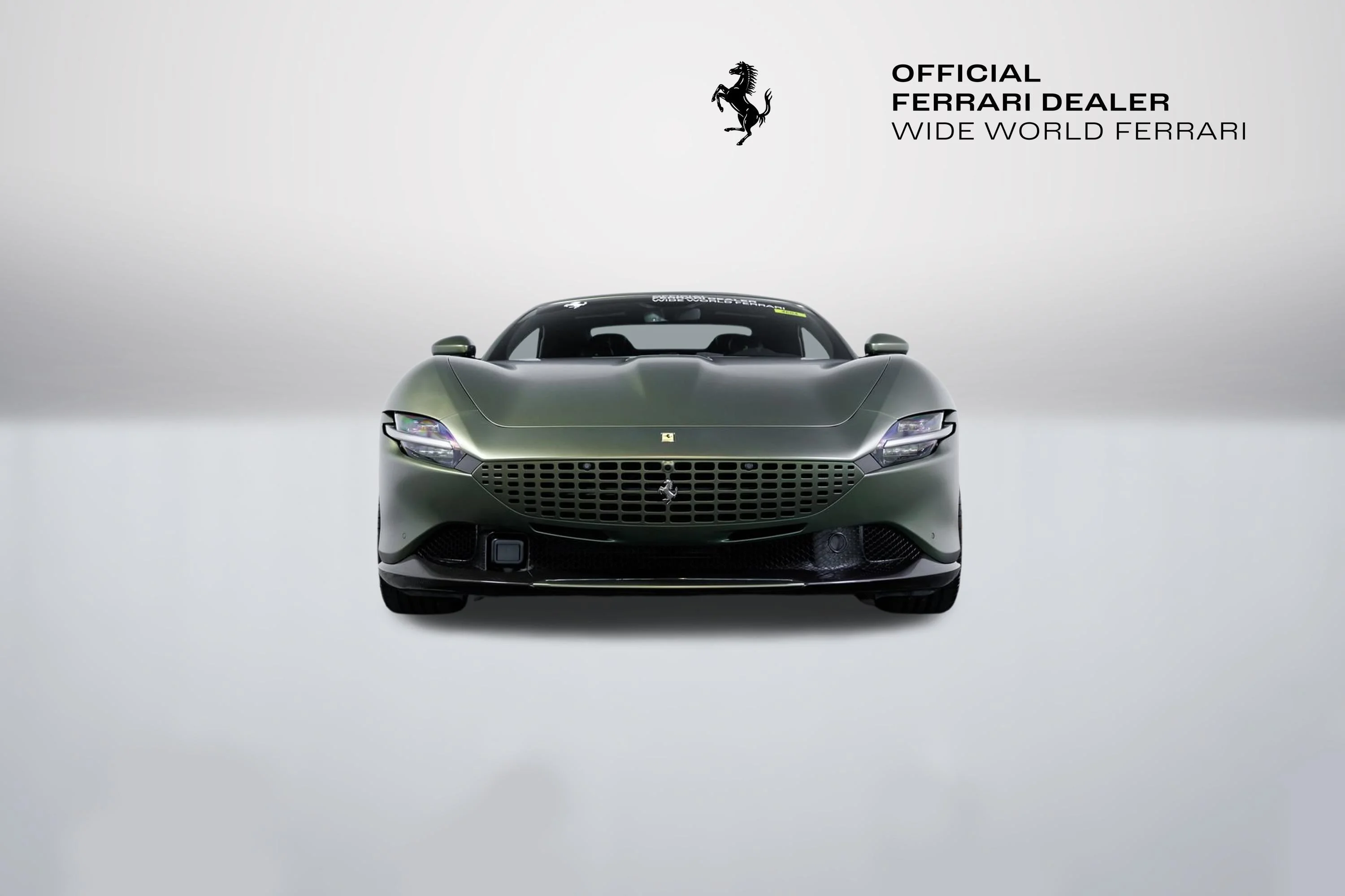 Certified Used 2024 Verde Masoni Opaco Ferrari Base image 3