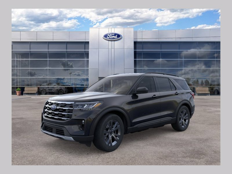 New 2026 Agate Black Metallic Ford Active image 1