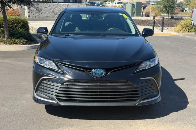 Used 2021 Blue Toyota Hybrid LE image 3