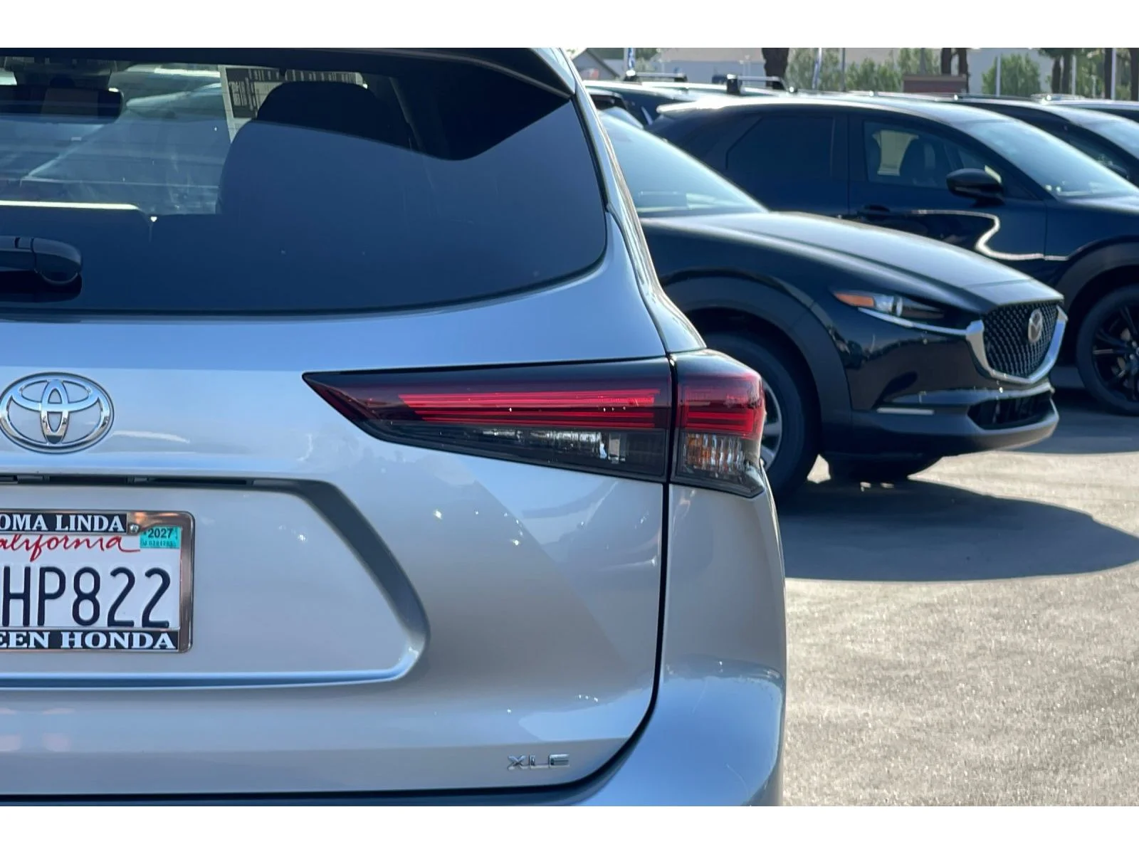 Used 2024 Celestial Silver Metallic Toyota XLE image 49