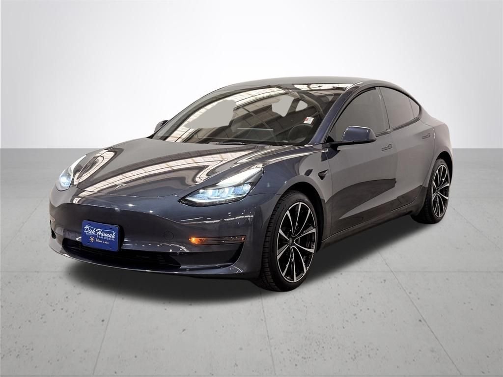 Used 2023 Gray Tesla Base image 2