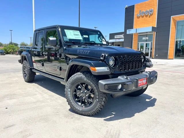 New 2026 Black Clear-Coat Exterior Paint Jeep Willys image 1