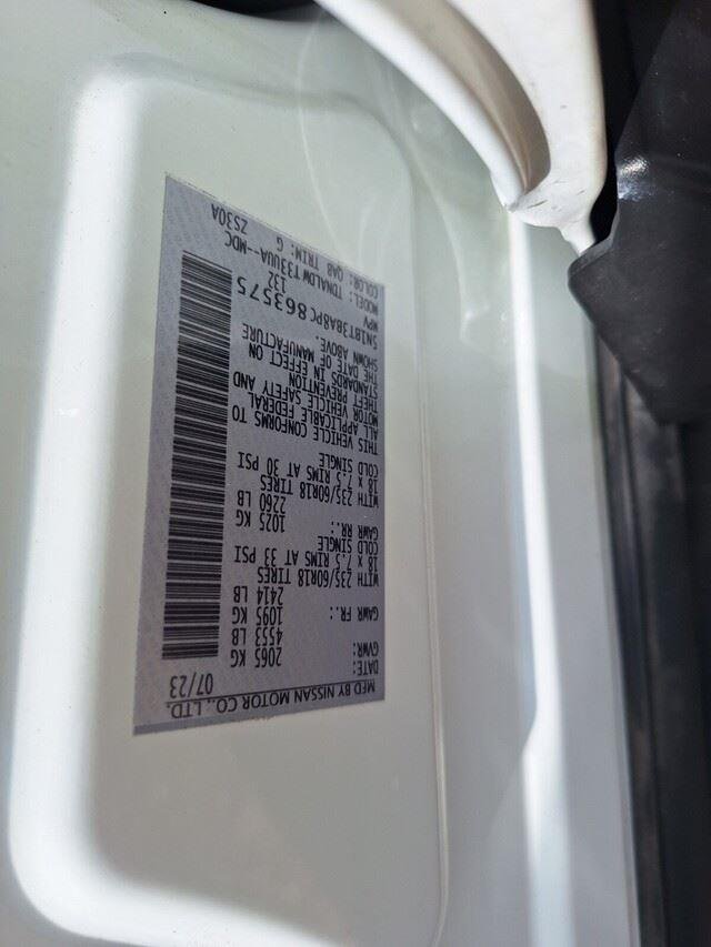 Used 2023 Pearl White Tricoat Nissan SV image 35