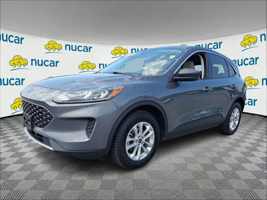 Used 2022 Gray Ford SE image 3