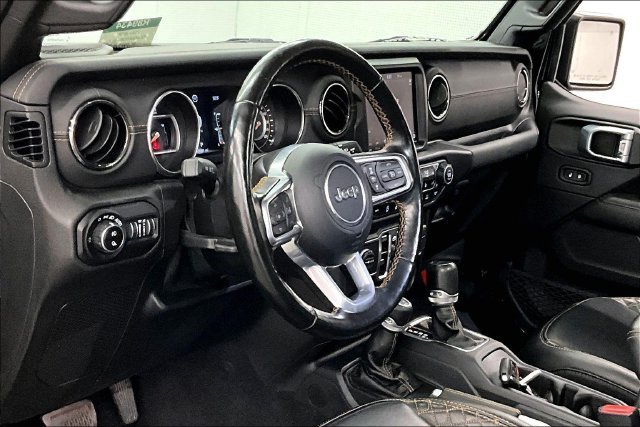 Used 2021 Black Clearcoat Jeep High Altitude image 16