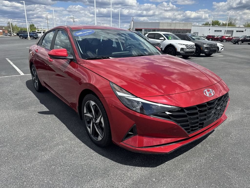 Certified Used 2023 Red Hyundai SEL image 1