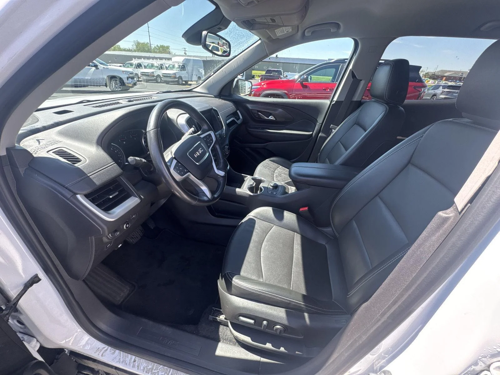 Used 2022 Summit White GMC SLT image 8