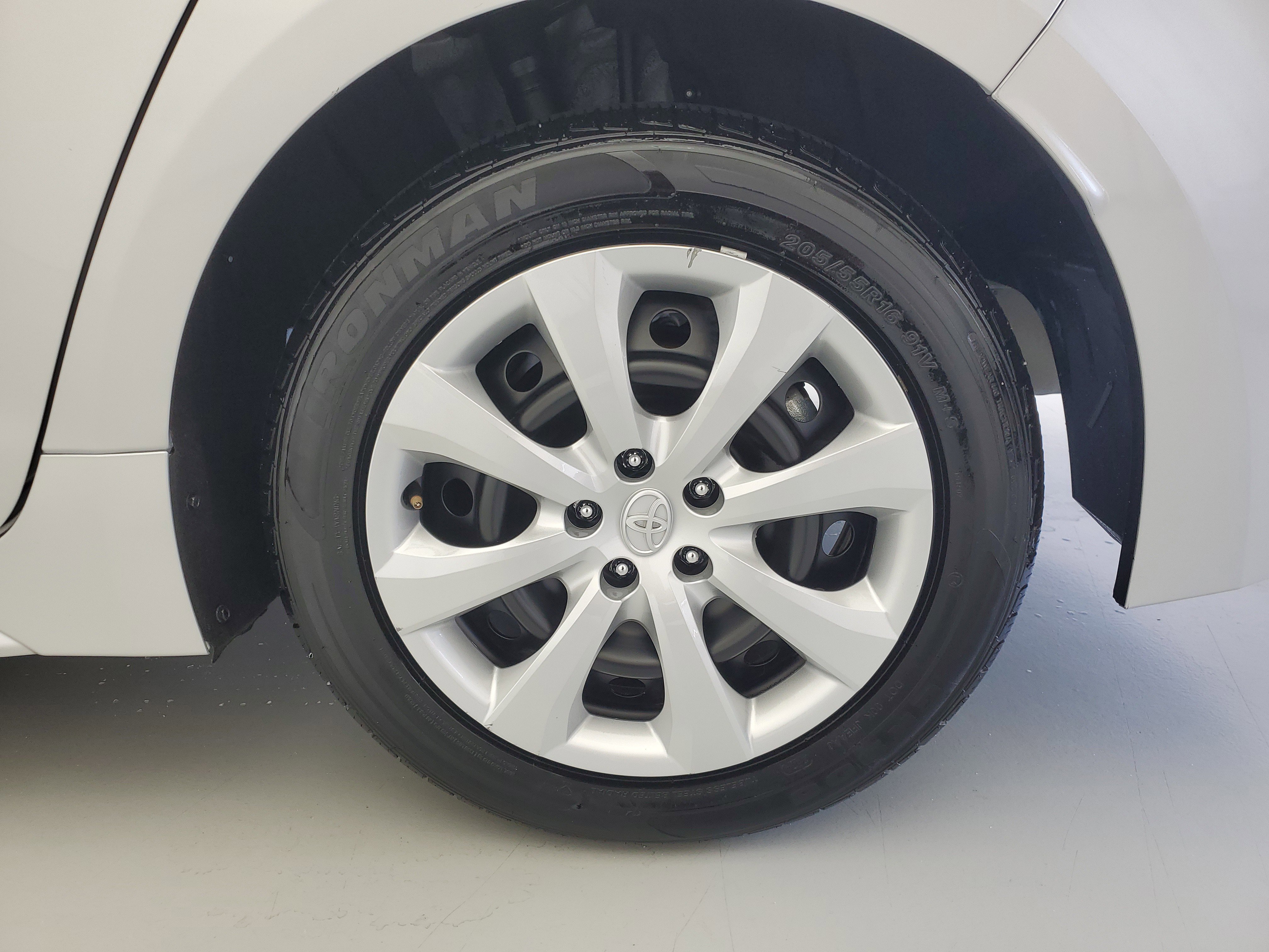 Used 2024 Classic Silver Metallic Toyota LE image 12